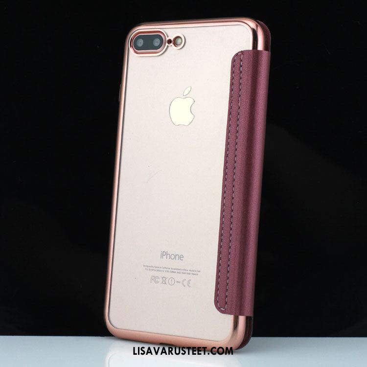 iPhone 7 Plus Kuoret Kortti Läpinäkyvä Pinnoitus Ohut Kuori Verkossa