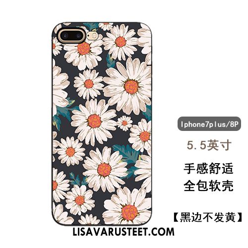 iPhone 7 Plus Kuoret Puhelimen Pehmeä Neste Silikoni Kukkia Kuori Myynti