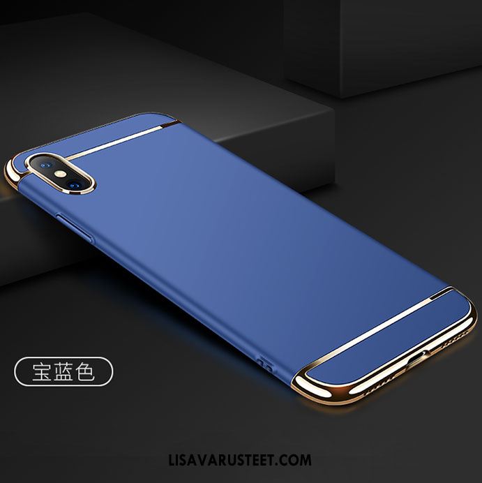 iPhone X Kuoret Murtumaton All Inclusive Kuori Suojaus Pesty Suede Osta