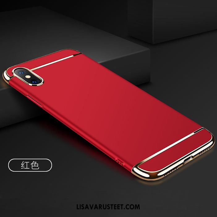 iPhone X Kuoret Murtumaton All Inclusive Kuori Suojaus Pesty Suede Osta