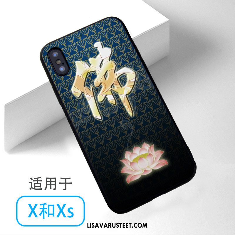 iPhone Xs Kuoret Kuori Buddha Puhelimen Sininen Myynti