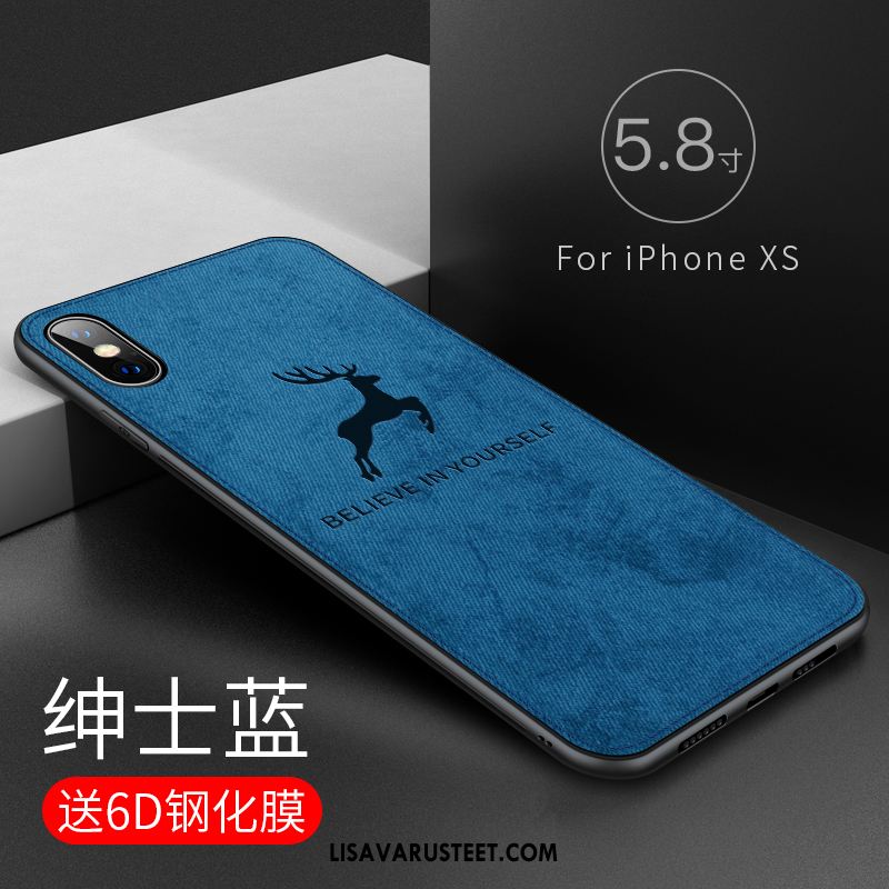 iPhone Xs Kuoret Luova Pesty Suede Murtumaton Puhelimen Kuori Myynti