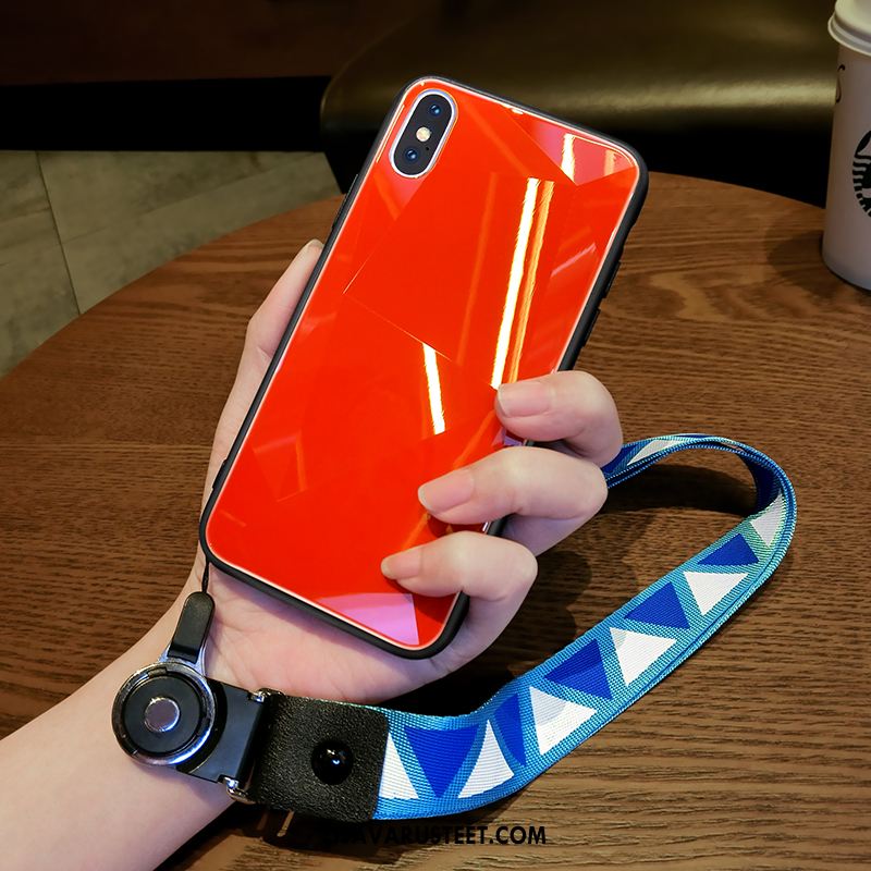 iPhone Xs Max Kuoret All Inclusive Kuori Lasi Murtumaton Net Red Halpa