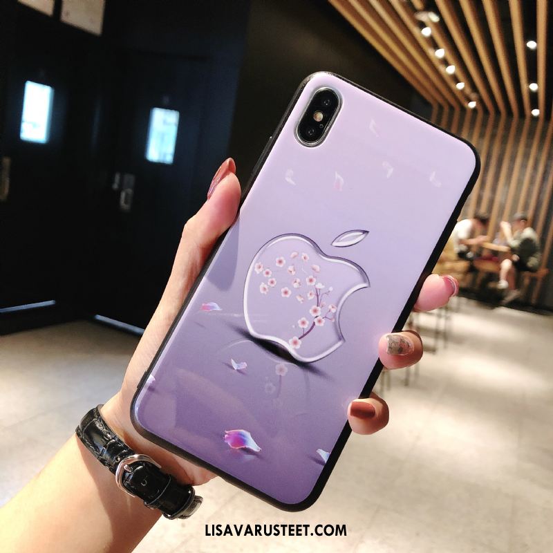 iPhone Xs Max Kuoret Kotelo Pehmeä Neste Kuori Uusi Jauhe Verkossa