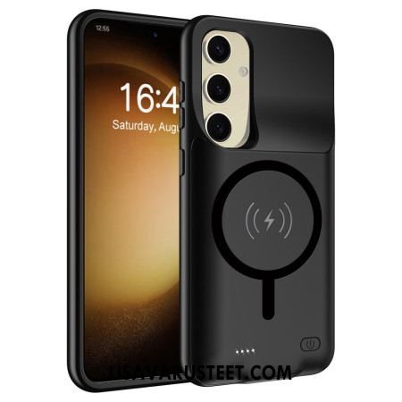 10000mah Akkukotelo Samsung Galaxy S25 Plus Ulkoisella Laturilla Ja Magneettikiinnityksellä