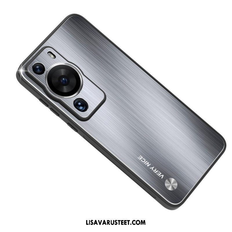 Case Huawei P60 Pro Harjattua Alumiinia