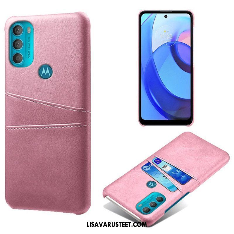 Case Moto G71 5G Ksq-korttikotelo