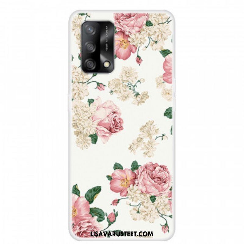 Case Oppo A74 4G Liberty Kukkia