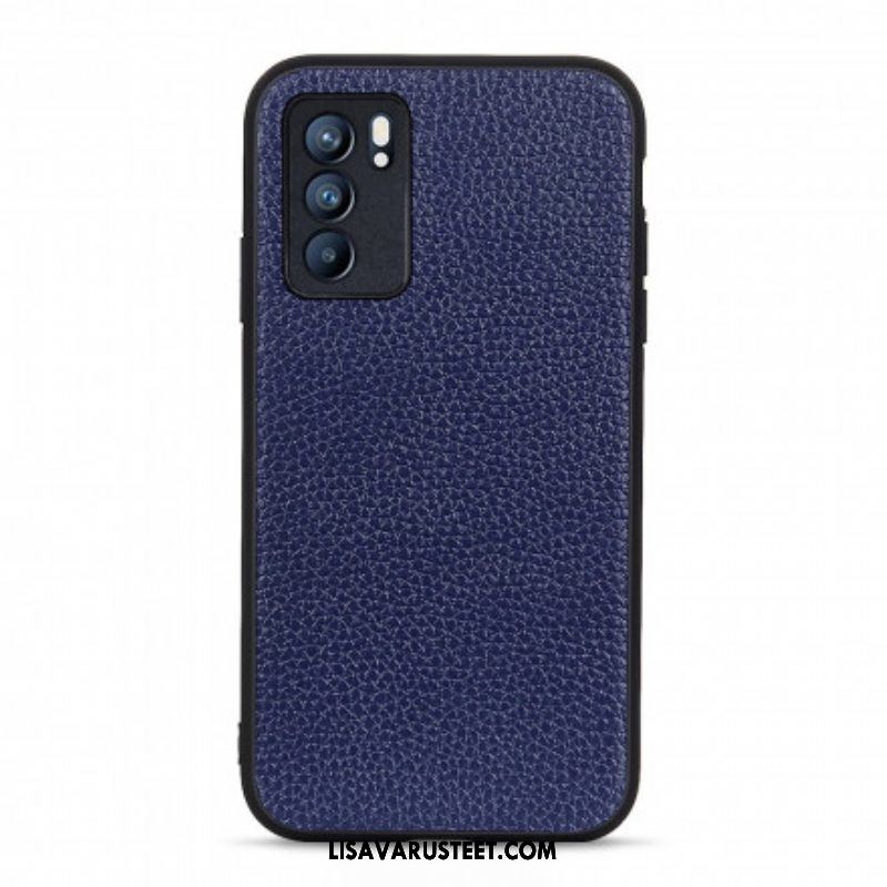 Case Oppo Reno 6 5G Aitoa Litsi-nahkaa