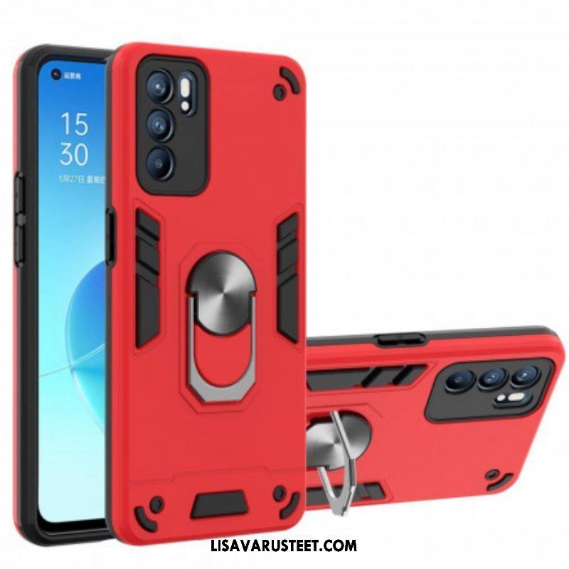 Case Oppo Reno 6 5G Irrotettava Sormusteline