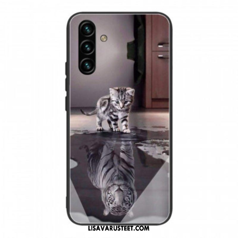 Case Samsung Galaxy A13 5G / A04s Karkaistu Lasi Ernest Tiikeri