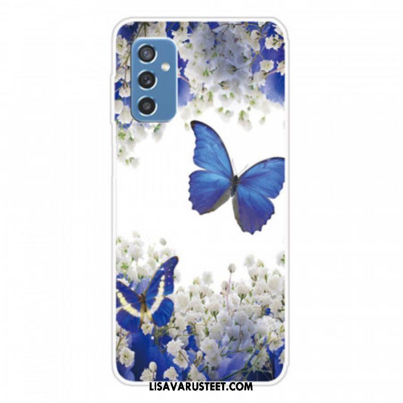 Case Samsung Galaxy M52 5G Mystinen Perhonen