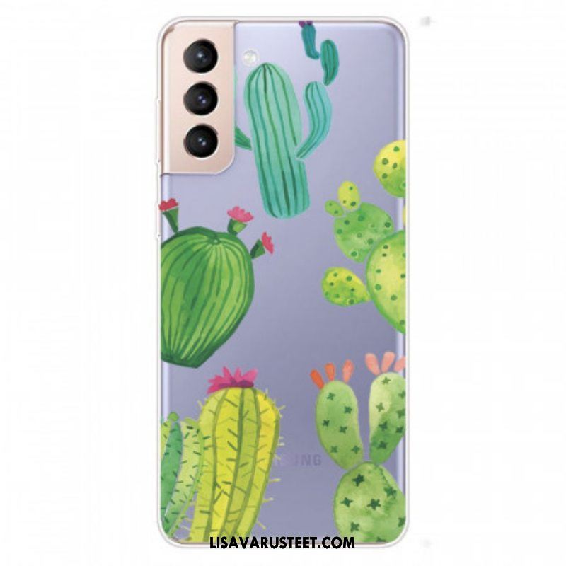 Case Samsung Galaxy S22 Plus 5G Akvarelli Kaktukset