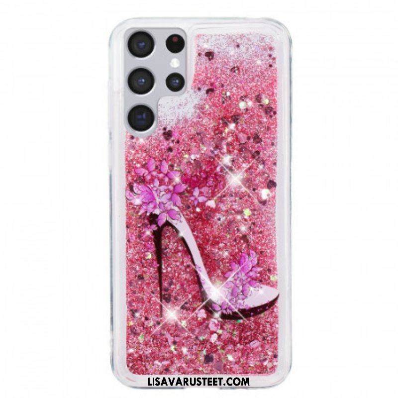 Case Samsung Galaxy S22 Ultra 5G Glitteripumppu