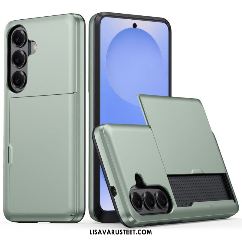 Case Samsung Galaxy S26 Plus Puhelinkuoret Metallikuvioinen Korttikotelo