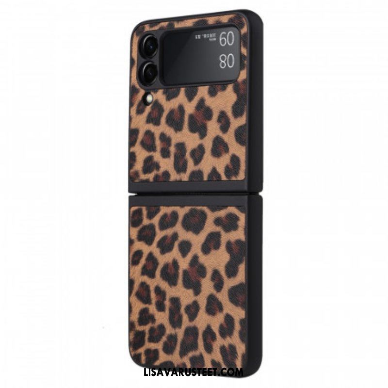 Case Samsung Galaxy Z Flip 3 5G Kotelot Flip Leopardi