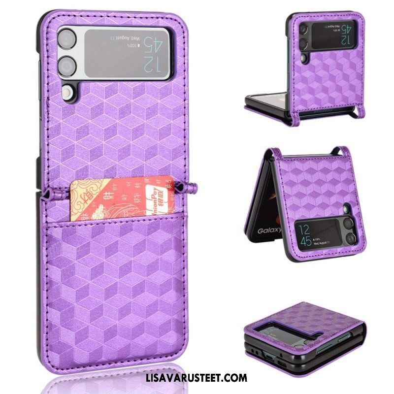 Case Samsung Galaxy Z Flip 4 Kotelot Flip 3d Kuutio