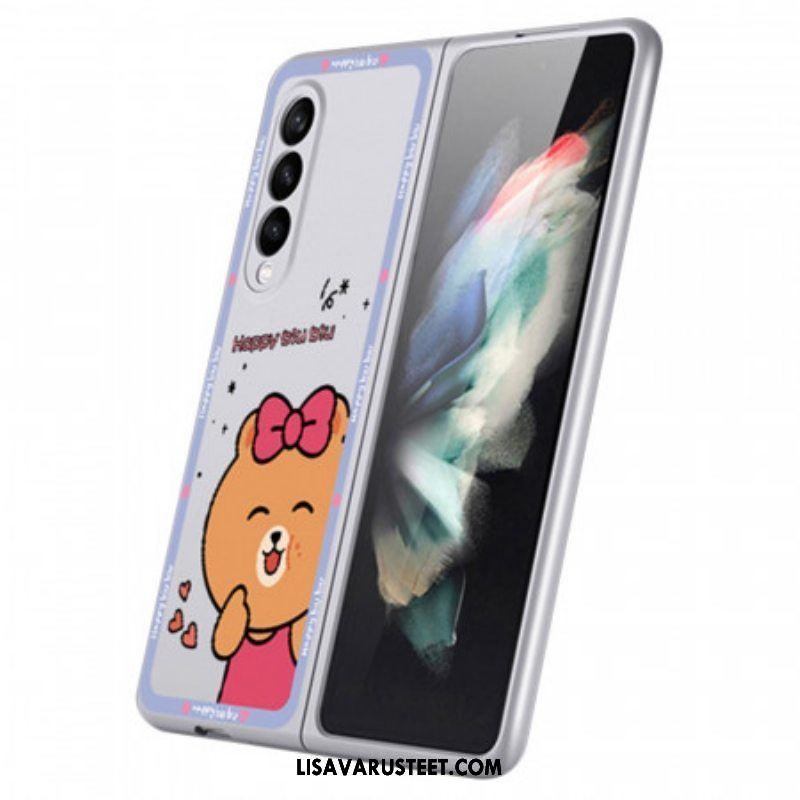 Case Samsung Galaxy Z Fold 3 5G Tyttöinen Karhu