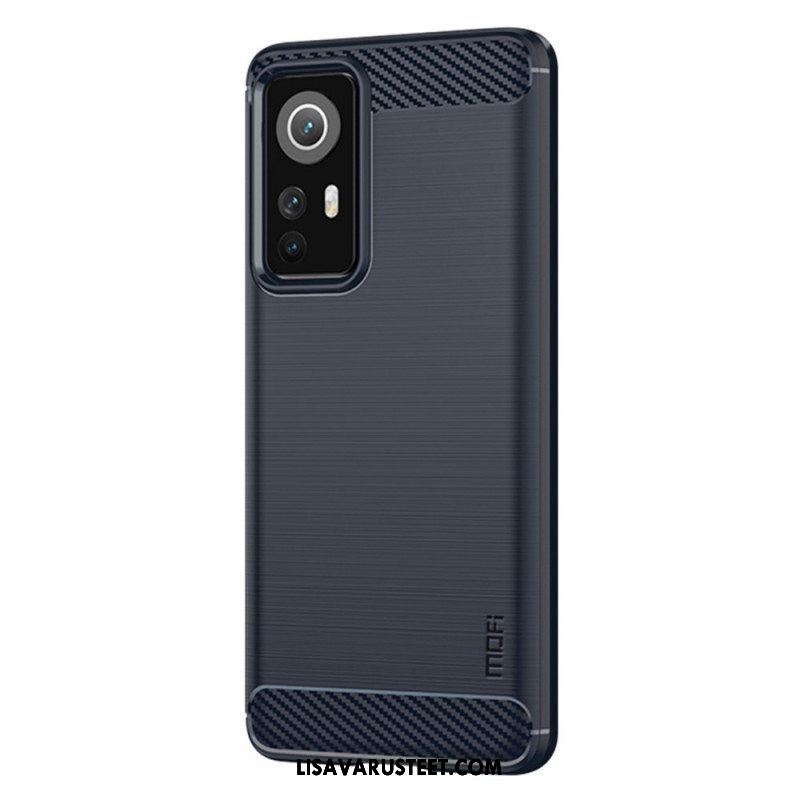 Case Xiaomi 12 / 12X Mofi Harjattu Hiilikuitu