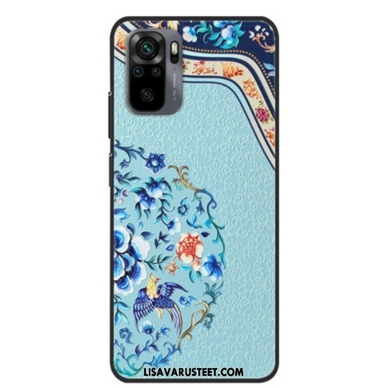 Case Xiaomi Redmi Note 10 / 10S Lintu Ja Kukka