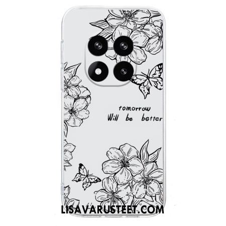 Case Xiaomi Redmi Note 14 Pro 5g Puhelinkuoret Perhos- Ja Kukkapiirros