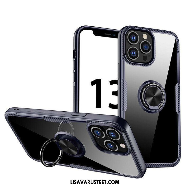 Case iPhone 13 Pro Max Hiilikuitumetallirengas