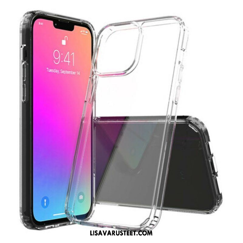 Case iPhone 13 Pro Max Läpinäkyvä Hybridi