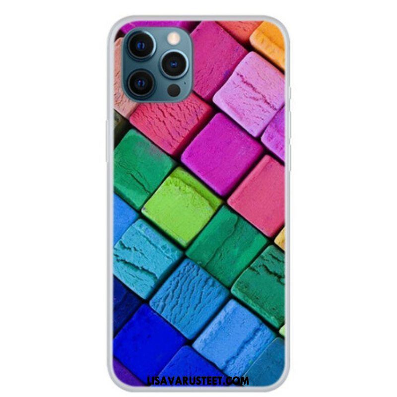 Case iPhone 13 Pro Värilliset Kuutiot
