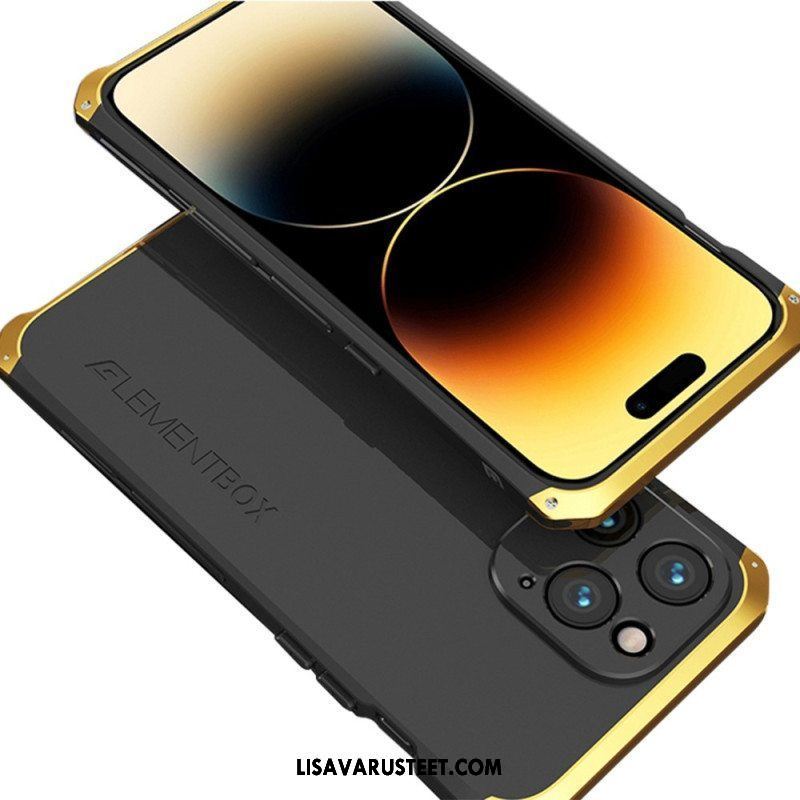 Case iPhone 14 Pro Kaksivärinen Metallikehys