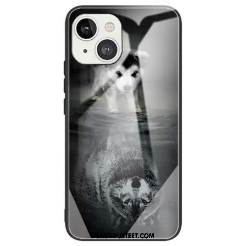 Case iPhone 14 Puppy Dream Karkaistu Lasi