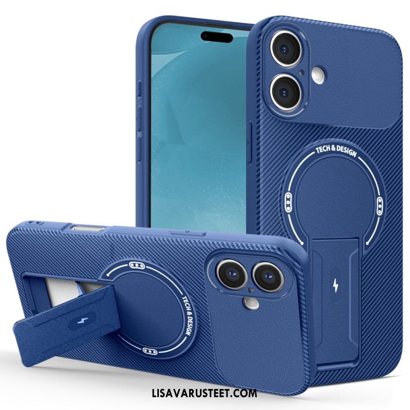 Case iPhone 17 Puhelinkuoret Erittäin Kestävä Ja Sisäänrakennettu Jalusta