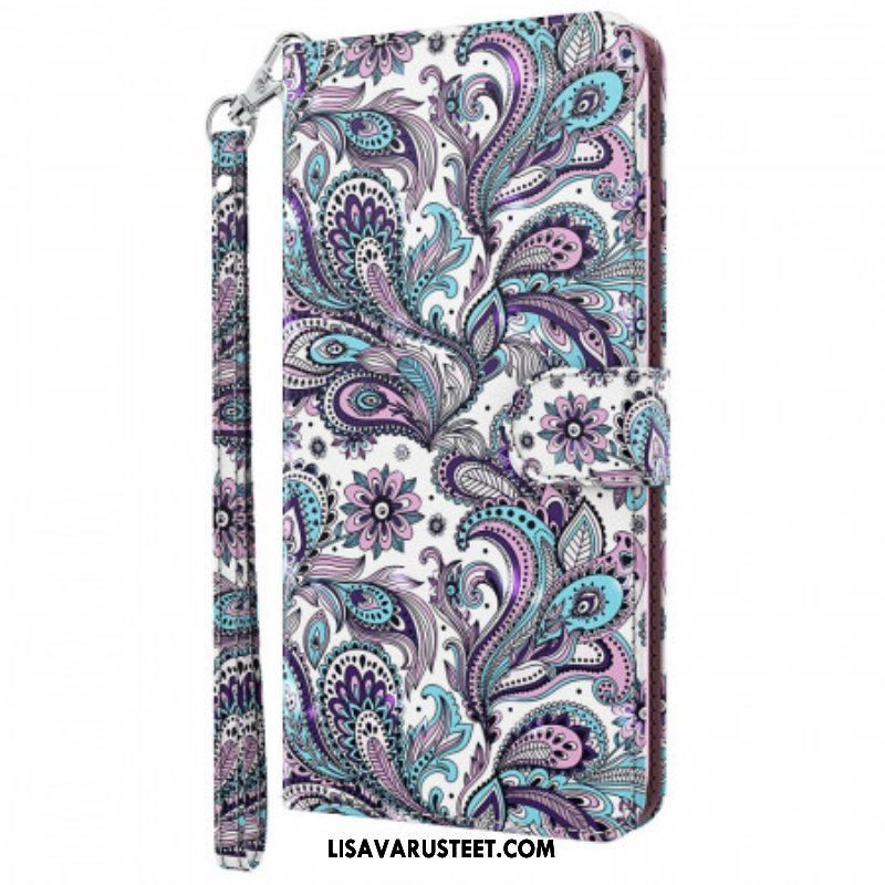 Flip Case Moto E40 / E30 / E20 Paisley