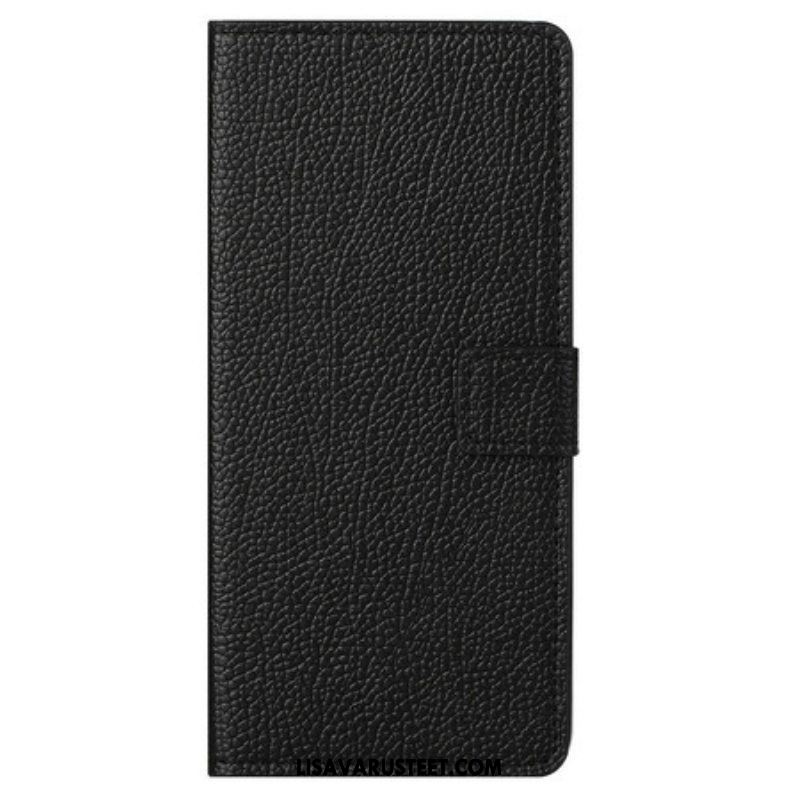 Flip Case OnePlus Nord CE 5G Litchi Grain -nahkaefekti