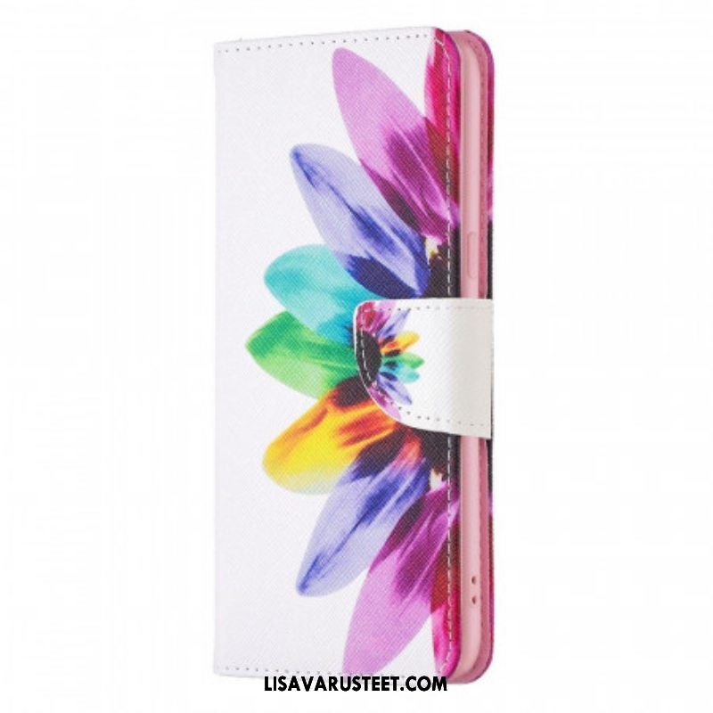 Flip Case Oppo Reno 7 Akvarelli Kukka