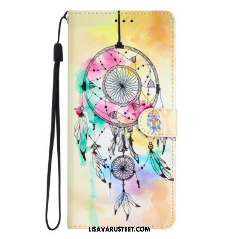 Flip Case Oppo Reno 8 Pro Suojaketju Kuori Hihna Dream Catcher