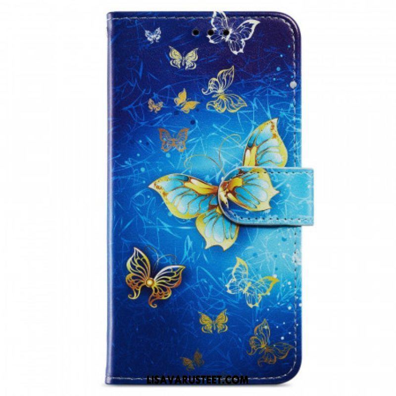 Flip Case Samsung Galaxy A13 Perhosten Lento