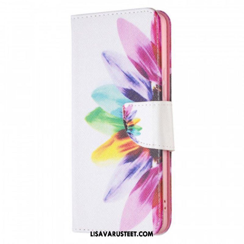 Flip Case Samsung Galaxy A53 5G Akvarelli Kukka