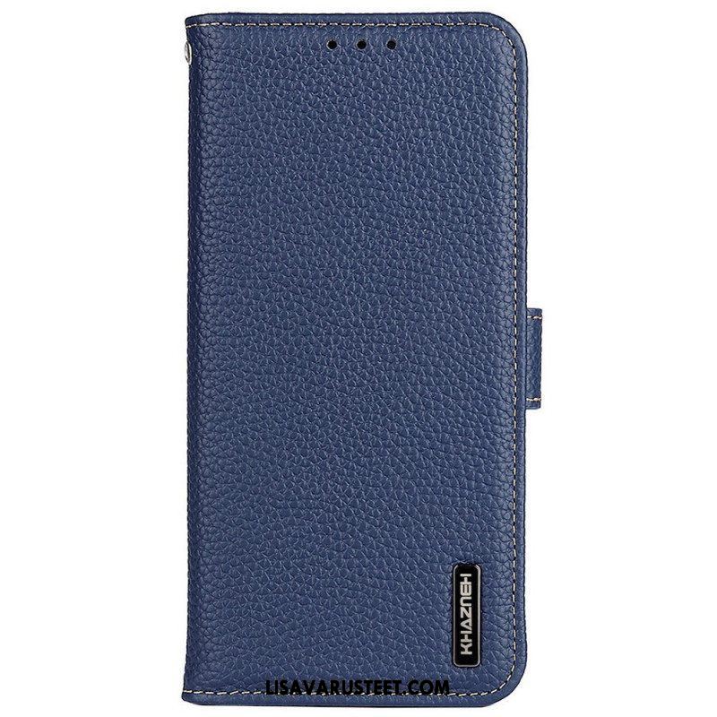 Flip Case Samsung Galaxy M33 5G Khazneh Litsi Nahka