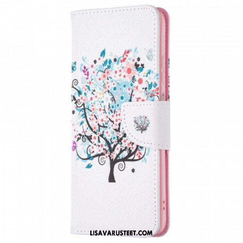 Flip Case Samsung Galaxy M53 5G Kukkiva Puu