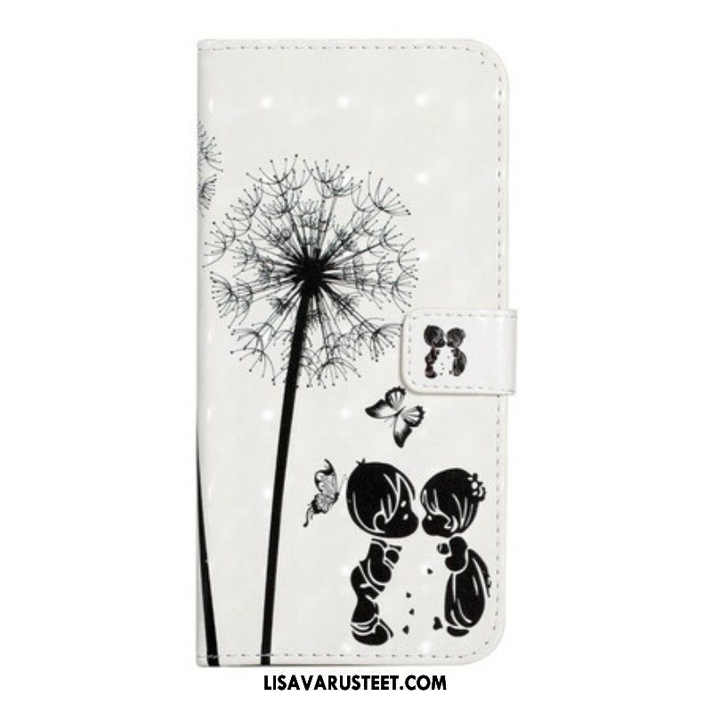 Flip Case Samsung Galaxy S21 FE Baby Love Dandelion