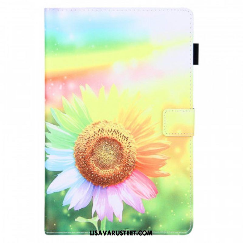 Flip Case Samsung Galaxy Tab A8 (2021) Kukkia Auringossa