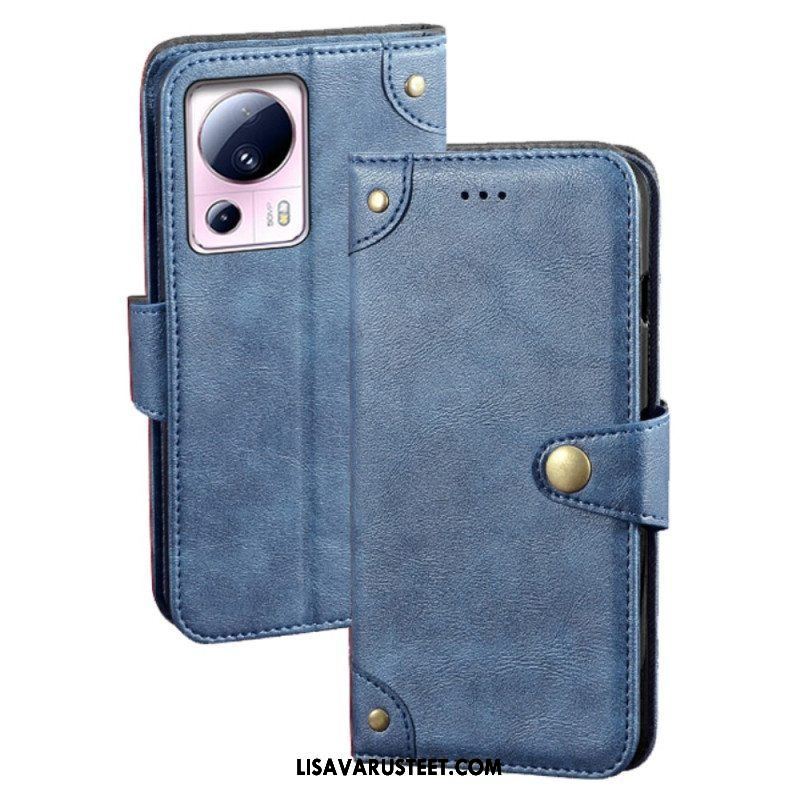 Flip Case Xiaomi 13 Lite Vintage Idewei