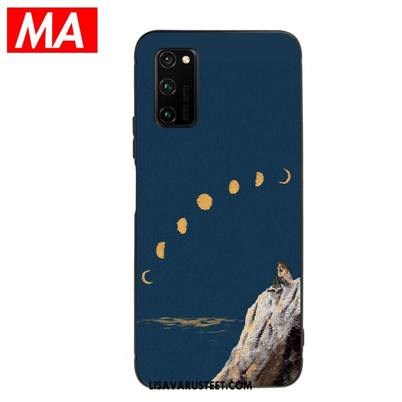 Honor View30 Pro Kuoret Sininen Net Red Yksinkertainen Silikoni Luova Myynti