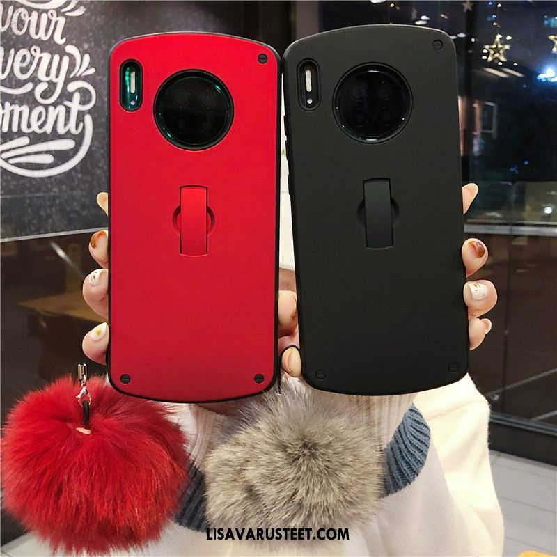 Huawei Mate 30 Kuoret Kuori Persoonallisuus All Inclusive Puhelimen Pesty Suede Myynti