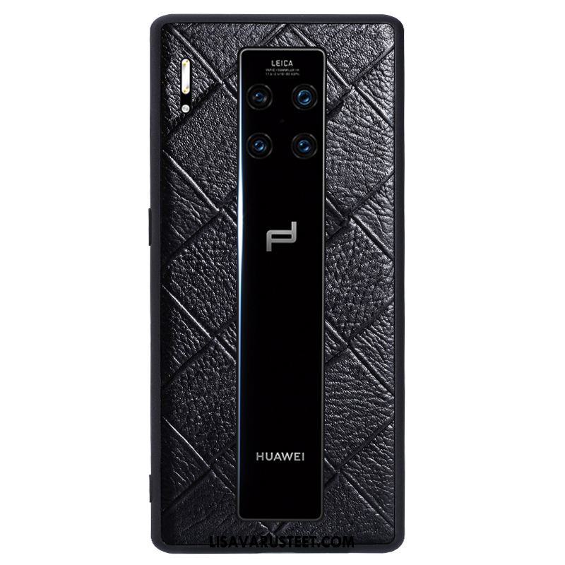 Huawei Mate 30 Rs Kuoret Ylellisyys Yksinkertainen Nahka Kuori Ultra Verkossa