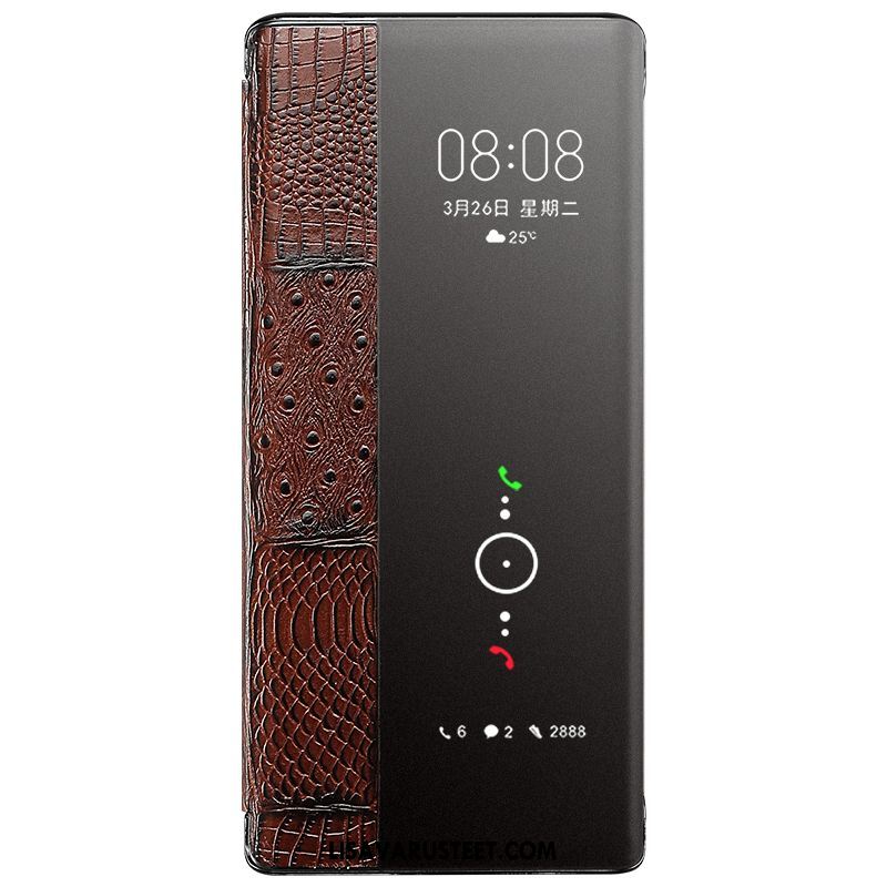 Huawei Mate 40 Kuoret Kotelo Nahkakotelo Puhelimen Ylellisyys Uusi Osta