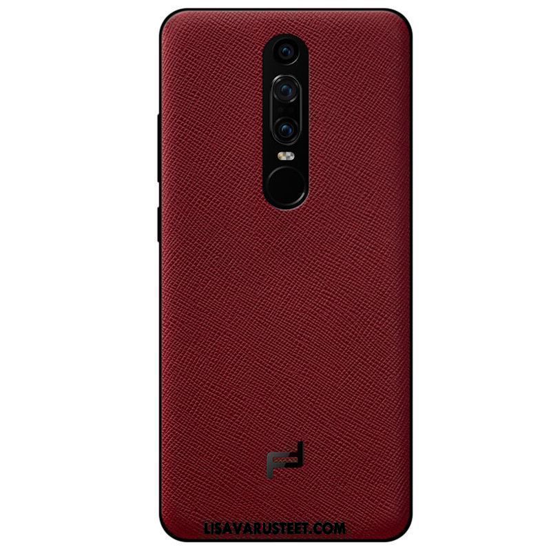 Huawei Mate Rs Kuoret Silikoni Murtumaton All Inclusive Kuori Pesty Suede Halvat