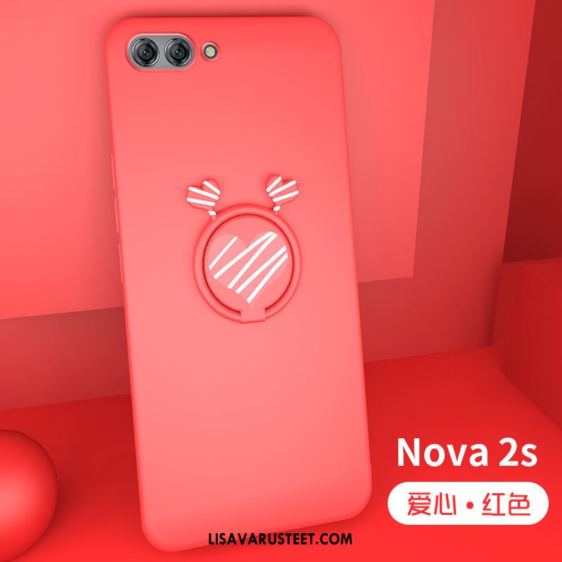 Huawei Nova 2s Kuoret Kuori Kotelo Punainen Suojaus Uusi Halvat