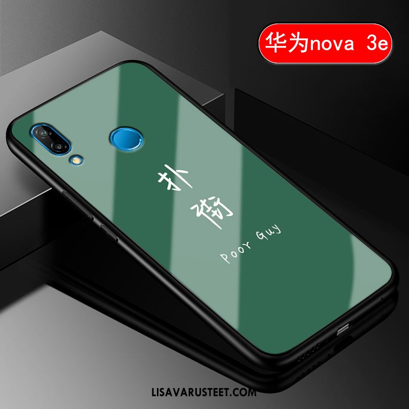 Huawei Nova 3 Kuoret Rakastunut Kova Vihreä Puhelimen Kuori Halvat