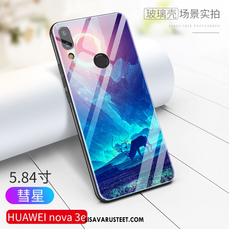 Huawei Nova 3e Kuoret Kova Net Red Sininen Luova Ylellisyys Kuori Verkossa